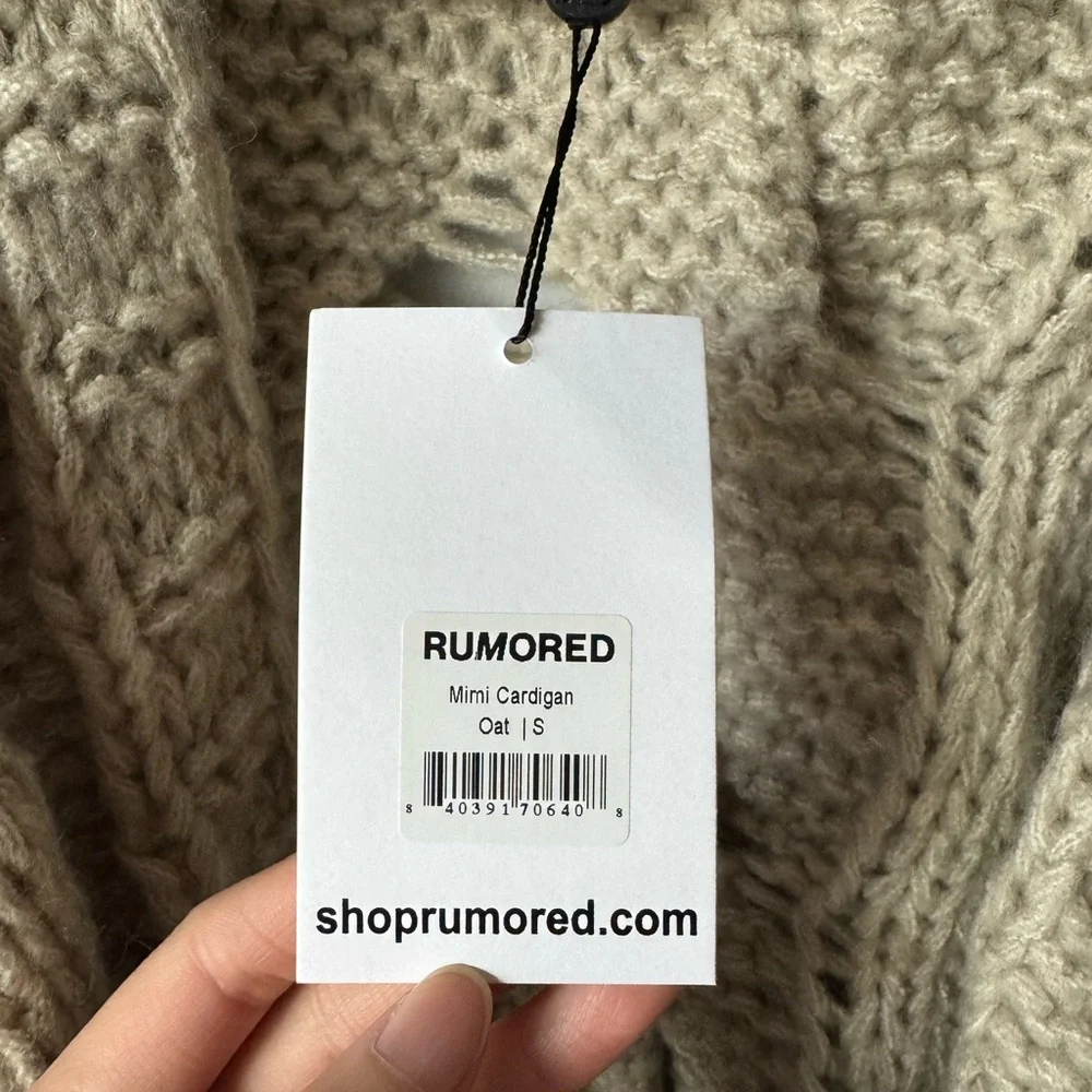 Rumored NWT Mimi Knit Cardigan - Picture 6 of 8
